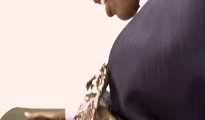 Insatiable ebony sluts getting fucked hardcore in a porn parody