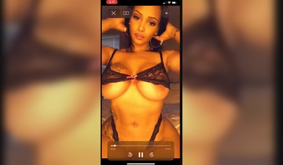 Ebony with monster curves Shakka Fernandes in her private compilation