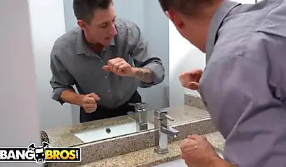 Busty MILF Diamond Jackson gives a sex lesson to a horny Latino boy