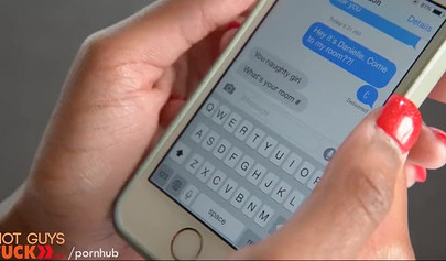 Pretty ebony teen gets boned by a hot Caucasian guy