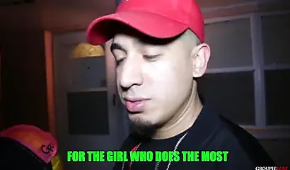 Hot amateur babes get pounded in interracial group sex action