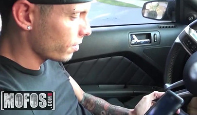 Sexy ebony babes fucking in a poolside threesome