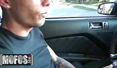 Sexy ebony babes fucking in a poolside threesome