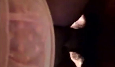 Thick ebony mom gets banged by her son's skinny friend