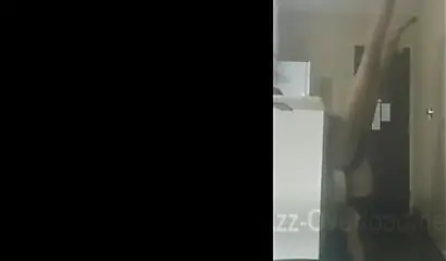 Sexy ebony makes a BBC explode in her pussy while riding it