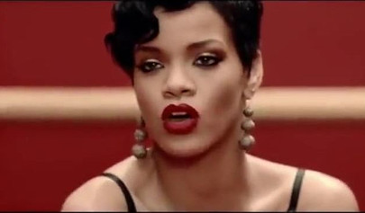 Ebony pornstar Lavish Styles fucks with Rihanna music at the background