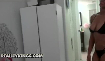 Big titted teen Bria Marie fucking passionately in POV