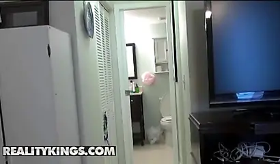 Big titted teen Bria Marie fucking passionately in POV