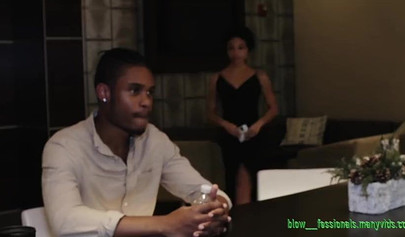 Sultry ebony Gina moans as she takes a BBC from behind