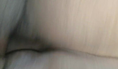 Amateur BBW gets her fat hairy pussy banged by a BBC