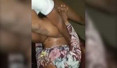 Skinny African teen gets her tight snatch boned on the sofa