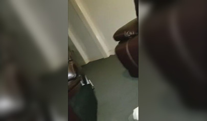 Skinny African teen gets her tight snatch boned on the sofa