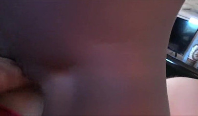 African hottie Kandie Monae fucking her white stepbrother up close