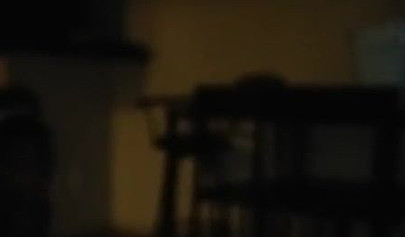 Sexy ebony maid dances, strips and fucks in POV