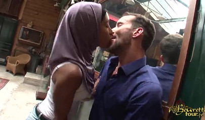 Slutty Muslim wife gets her vagina demolished