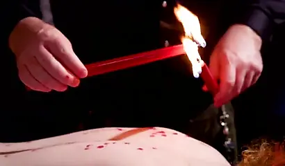 Tied up sluts Penny Pax and Kira Noir get fucked in a BDSM orgy