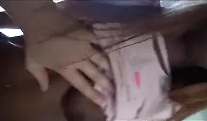 Ebony teen Lola Chanel licks a white penis before taking it in her pussy