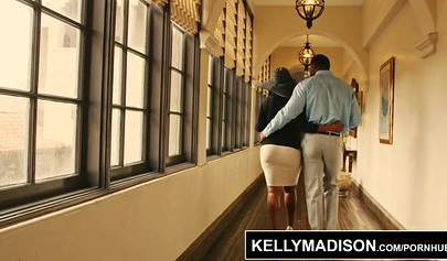 Black wife Maserati gets her melons and fat pussy fucked by her lover