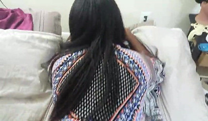 Sinful ebony fatty Jade Jordan gets screwed by her stepbrother