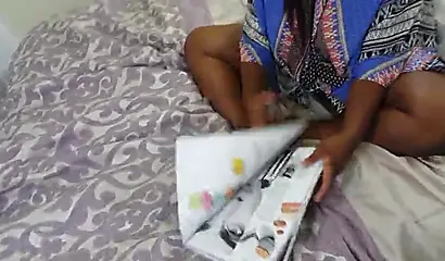 Sinful ebony fatty Jade Jordan gets screwed by her stepbrother