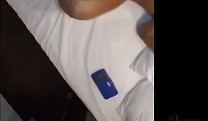 Ebony cutie Luna Corazon gets fucked while talking to her man on the phone