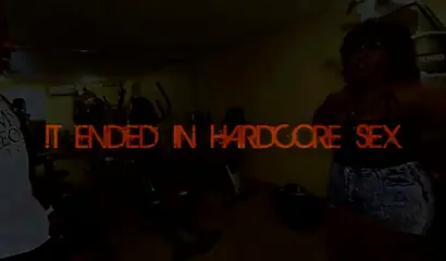 Fat ebony wife with eyeglasses gets pounded by her personal trainer