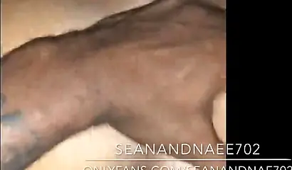 Ebony babysitter gets her tight black pussy demolished