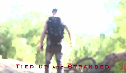 Sexy ebony Demi Sutra gets tied up and fucked by her white master