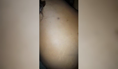 Ebony girlfriends sharing a giant black dick in a threesome