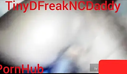 Horny black slut takes my BBC in her creamy pussy