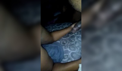 Wife eats my girlfriend's pussy while getting fucking from behind