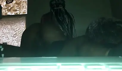 Bootylicious ebony riding my dick on hidden camera