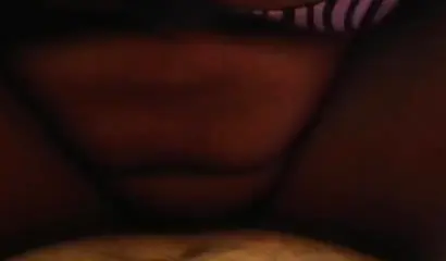 Chubby ebony gets boned by her fat white lover