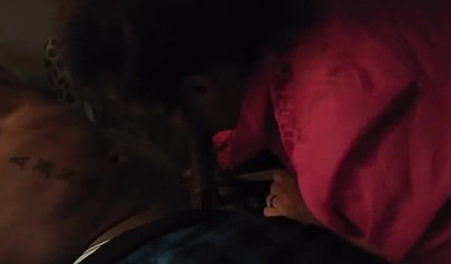 Nerdy wife deepthroats and rides a BBC