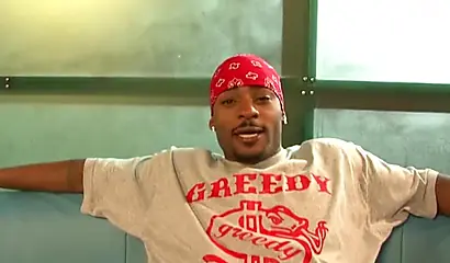 Ebony pornstar Chyanne Jacobs fingers her pussy while being ass fucked