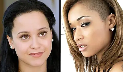 James Deen bangs ebony beauties in an interracial compilation