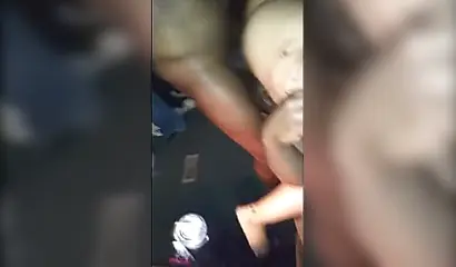 Ebony girlfriend gets boned deeply after receiving cunnilingus