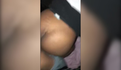 Skinny tattooed black couple fucking at the park