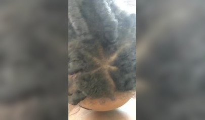 Ebony college beauty Arii deepthroating a BBC