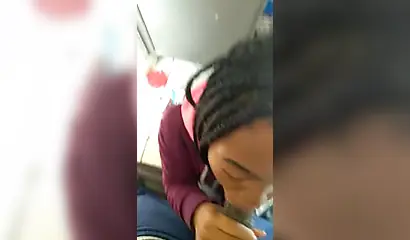 Ebony college beauty Arii deepthroating a BBC