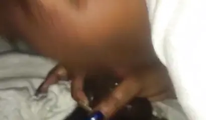 Ebony slut uses her mouth and sexy lips to suck my dick in the car