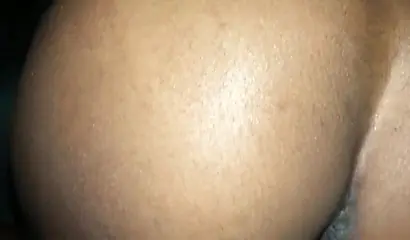 Ebony with a killer booty gets her yummy muff eaten out