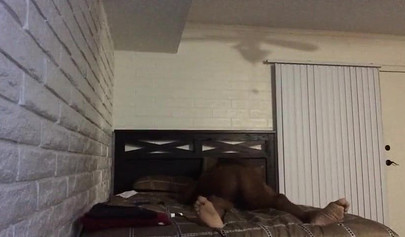 African woman rides her man until reaching orgasm