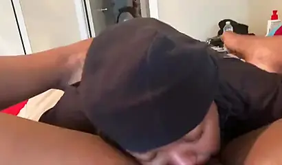 Fat ass ebony lesbians enjoy rough strapon and oral sex