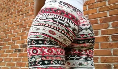 Sexy ebony Instagram models shake their round black asses