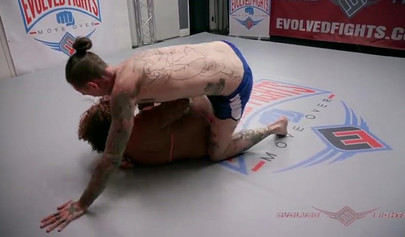 Ebony wrestler Daisy Ducati fights and fucks her tattooed partner