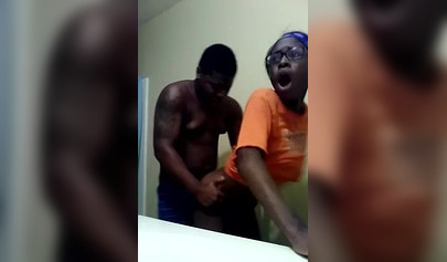 Busty African babe takes a hardcore pounding