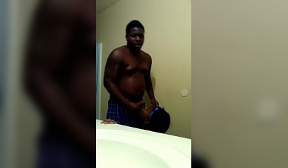 Busty African babe takes a hardcore pounding