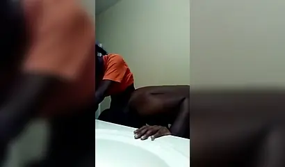 Busty African babe takes a hardcore pounding