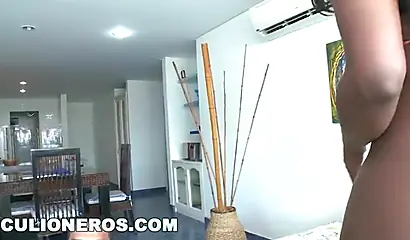 Curvy ebony MILF Karina gets picked up on the beach and fucked